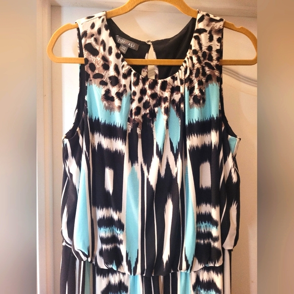 Roz & Ali Dresses & Skirts - ROZ & ALI 14W Maxi length Dress, EUC